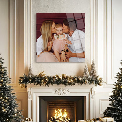 Kare Kişiye Özel Cam Tablo