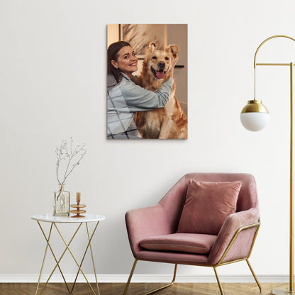 Dikey Kişiye Özel Cam Tablo